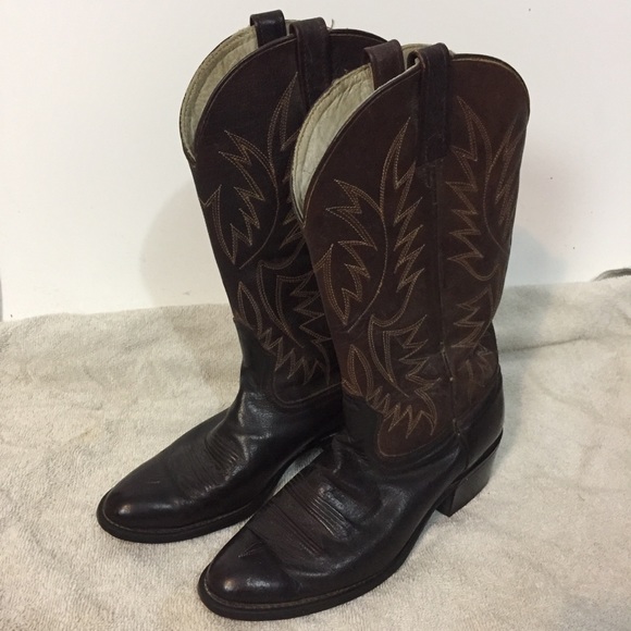ACNE Western Cowboy boots Mens size 8.5 D - Picture 1 of 8